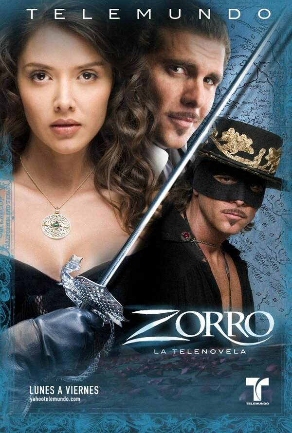Зорро: Шпага и роза 2007 постер